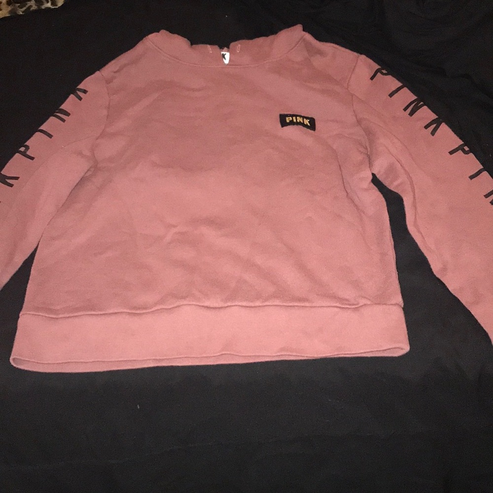 Mauve Victoria’s Secret PINK hoodie. Size Medium